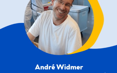 Portrait d’André Widmer, collaborateur en emploi adapté