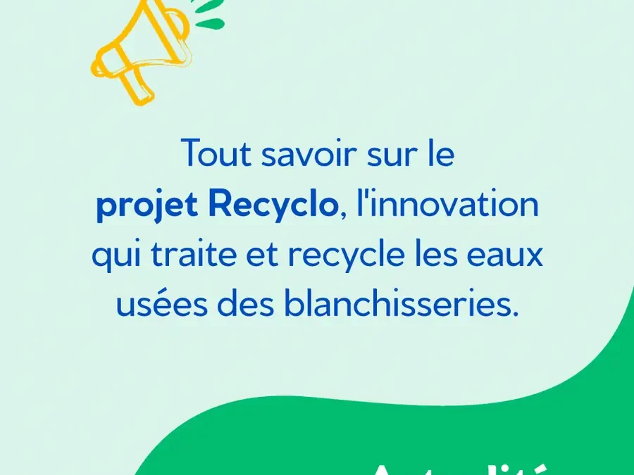 Une blanchisserie durable à Genève : 80 % des eaux usées déjà recyclées