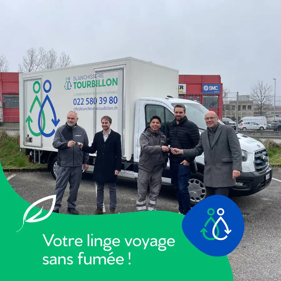 Image livraison blanchisserie tourbillon